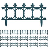 VidaXL Gazonranden 16 st 10 m PP groen