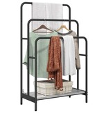 VidaXL Kledingrek Grijs sonoma 60 x 30 x 100.5 cm Bewerkt hout