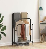 VidaXL Kledingrek Grijs sonoma 60 x 30 x 100.5 cm Bewerkt hout