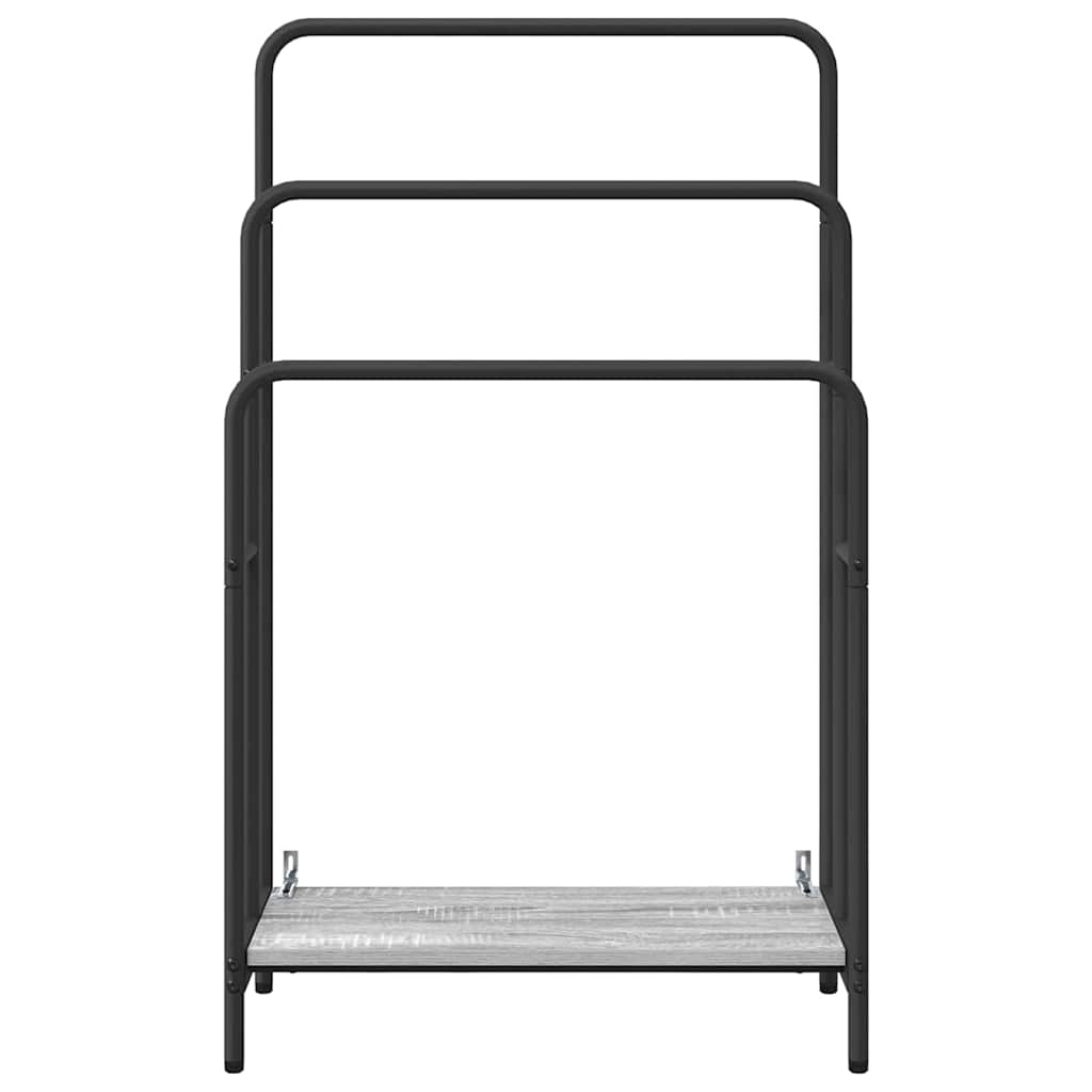 VidaXL Kledingrek Grijs sonoma 60 x 30 x 100.5 cm Bewerkt hout