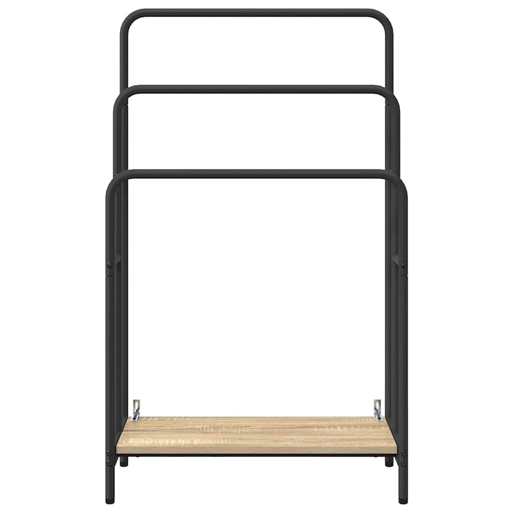 VidaXL Kledingrek Sonoma eiken 60 x 30 x 100.5 cm Bewerkt hout