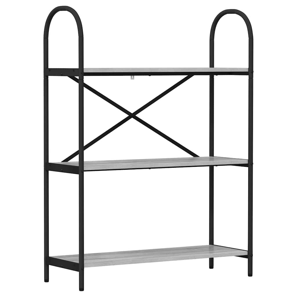 VidaXL Boekenkast Grijs sonoma 80 x 30 x 109 cm Bewerkt hout