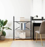 VidaXL Boekenkast Grijs sonoma 80 x 30 x 109 cm Bewerkt hout