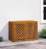 VidaXL Airconditioner hoes Roestig 100 x 50 x 70 cm Cortenstaal