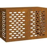 VidaXL Airconditioner hoes Roestig 100 x 50 x 70 cm Cortenstaal