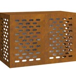 VidaXL Airconditioner hoes Roestig 100 x 50 x 70 cm Cortenstaal