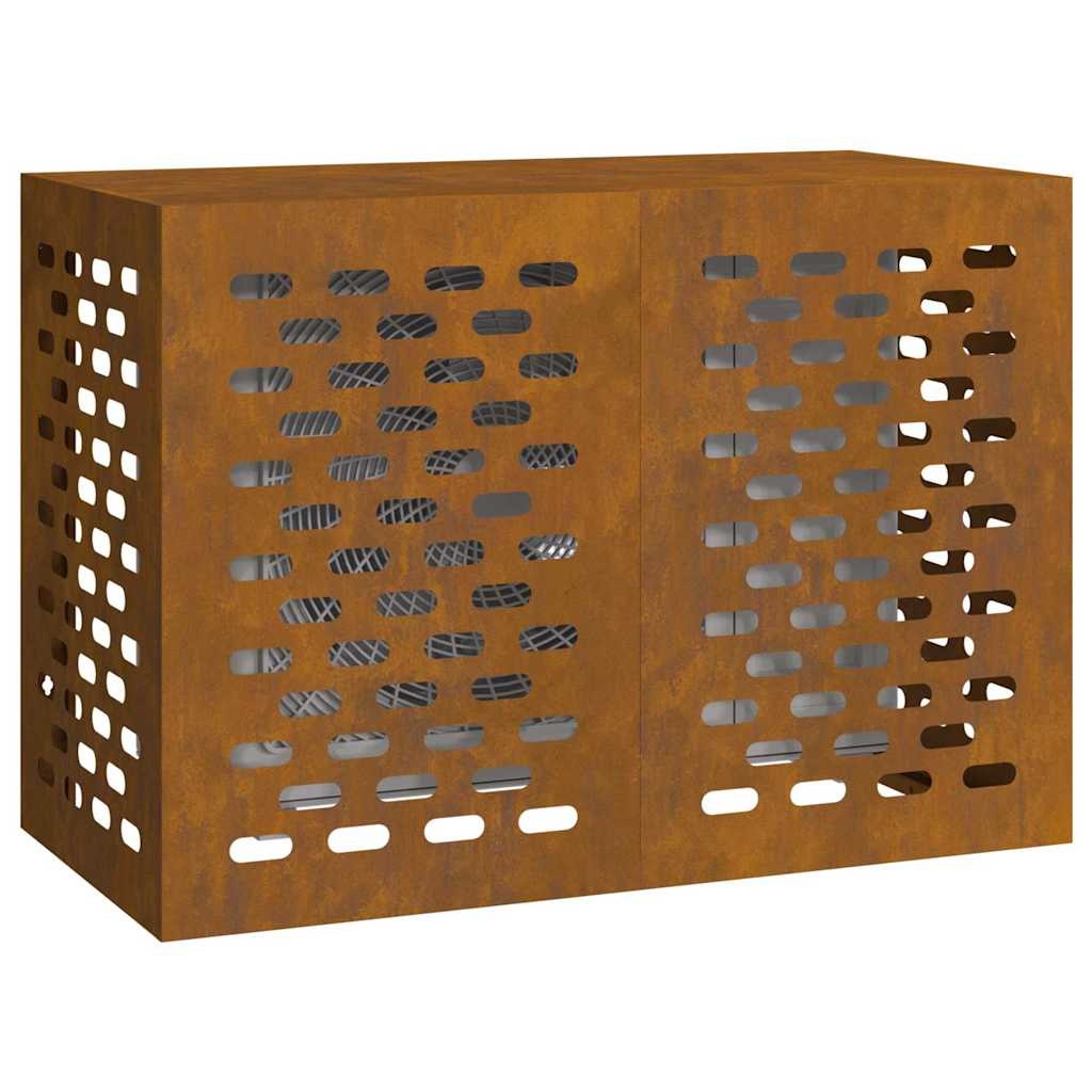 VidaXL Airconditioner hoes Roestig 100 x 50 x 70 cm Cortenstaal