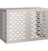 VidaXL Airconditioner hoes Roestig 100 x 50 x 70 cm Cortenstaal