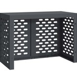 VidaXL Airconditioner hoes Antraciet 100 x 50 x 70 cm Staal