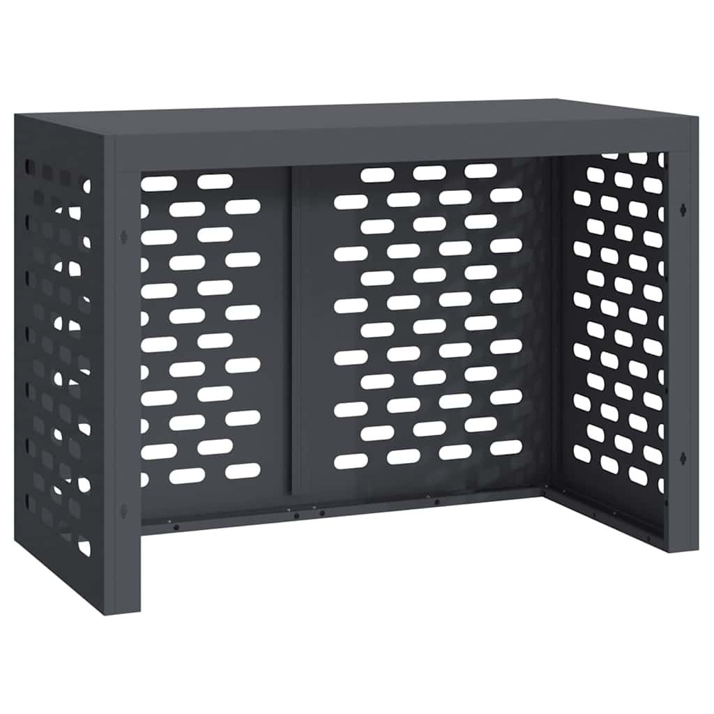 VidaXL Airconditioner hoes Antraciet 100 x 50 x 70 cm Staal