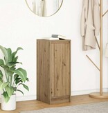 VidaXL Dressoir 29,5x34x76 cm bewerkt hout artisanaal eikenkleur