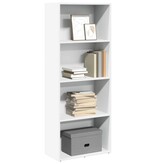 VidaXL Boekenkast 60x30x152 cm bewerkt hout wit