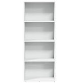 VidaXL Boekenkast 60x30x152 cm bewerkt hout wit