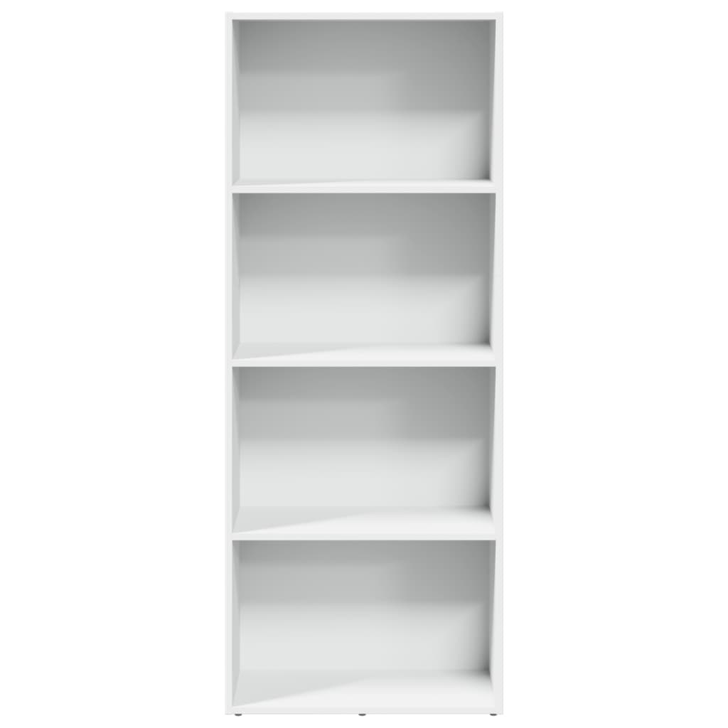 VidaXL Boekenkast 60x30x152 cm bewerkt hout wit