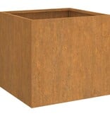 VidaXL Plantenbakken 2 st 49x47x46 cm cortenstaal