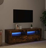VidaXL Tv-meubel met LED-verlichting 120x35x40 cm sonoma eikenkleurig