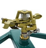 VidaXL Sproeier roterend 21x22x13 cm metaal groen