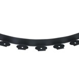 VidaXL Gazonrand flexibel met 30 pinnen 10 m 5 cm