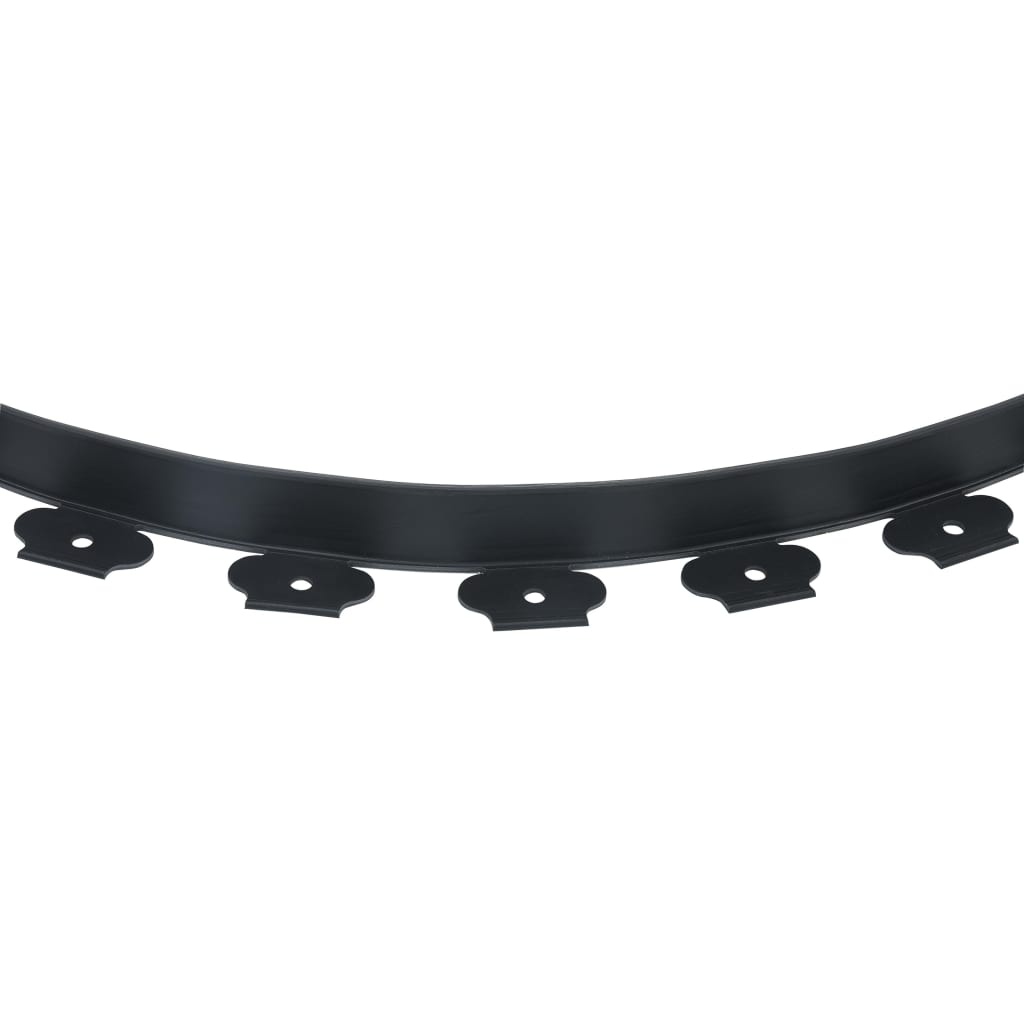 VidaXL Gazonrand flexibel met 30 pinnen 10 m 5 cm