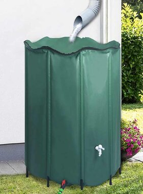 VidaXL Regenton inklapbaar met tap 1250 L