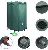 VidaXL Regenton inklapbaar met tap 1250 L