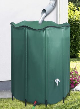 VidaXL Regenton inklapbaar met tap 1000 L