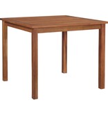 VidaXL Tuintafel 85x85x74 cm massief acaciahout