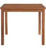 VidaXL Tuintafel 85x85x74 cm massief acaciahout