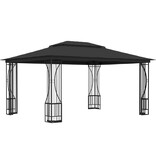 VidaXL Prieel met netten 300x400x265 cm antracietkleurig