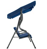 VidaXL Schommelbank 170x110x153 cm stof donkerblauw
