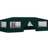 VidaXL Partytent met zijwanden professioneel 90 g/m² 4x9 m groen