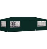 VidaXL Partytent met zijwanden professioneel 90 g/m² 4x9 m groen