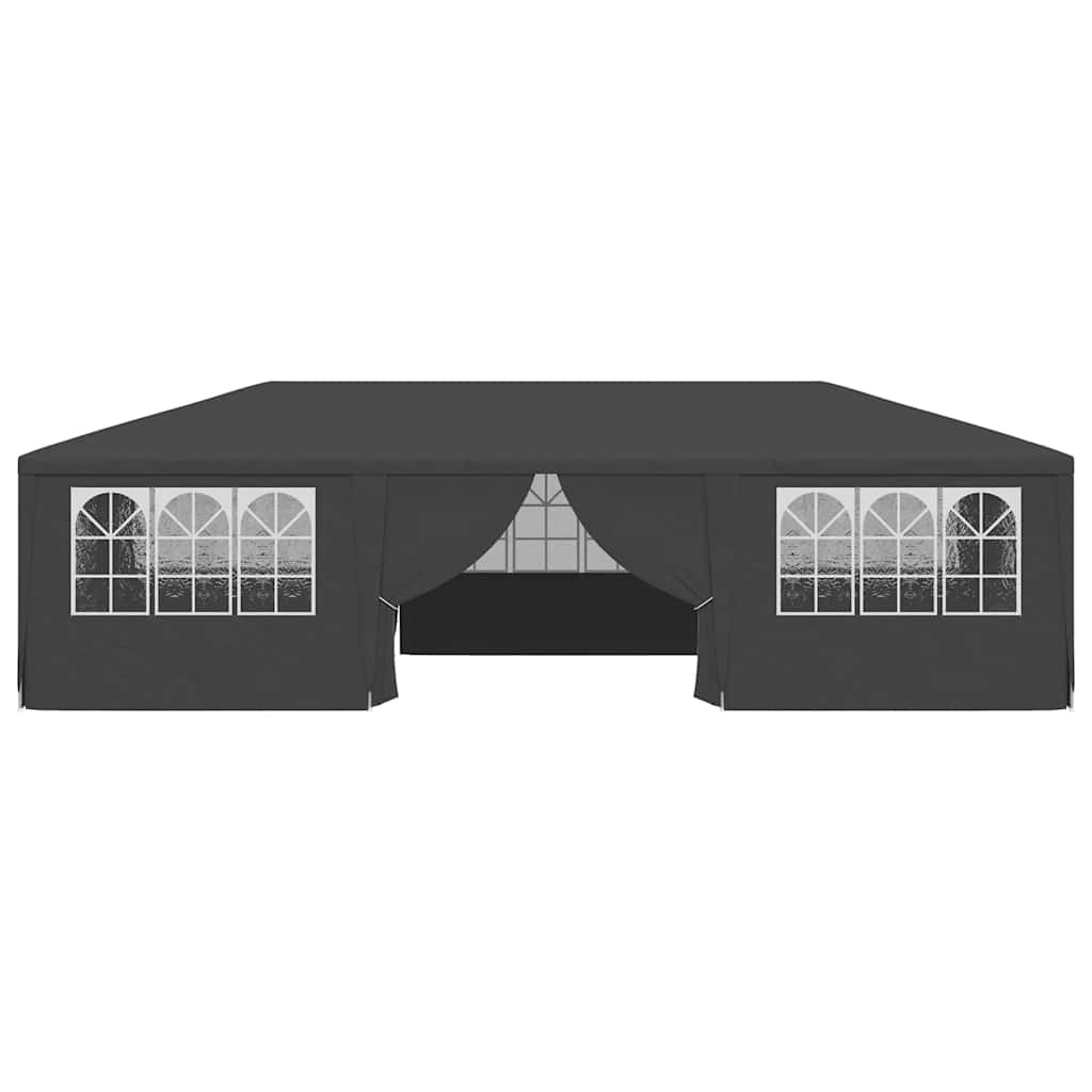 VidaXL Partytent met zijwanden professioneel 90 g/m² 4x9 m antraciet