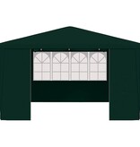 VidaXL Partytent met zijwanden professioneel 90 g/m² 4x4 m groen