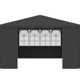 VidaXL Partytent met zijwanden professioneel 90 g/m² 4x4 m antraciet