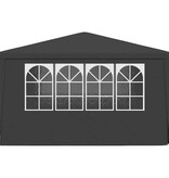 VidaXL Partytent met zijwanden professioneel 90 g/m² 4x4 m antraciet