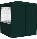 VidaXL Partytent met zijwanden professioneel 90 g/m² 2,5x2,5 m groen