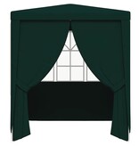 VidaXL Partytent met zijwanden professioneel 90 g/m² 2,5x2,5 m groen