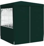 VidaXL Partytent met zijwanden professioneel 90 g/m² 2x2 m groen