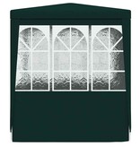 VidaXL Partytent met zijwanden professioneel 90 g/m² 2x2 m groen