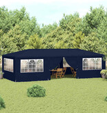 VidaXL Partytent met zijwanden professioneel 90 g/m² 4x9 m blauw