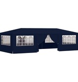VidaXL Partytent met zijwanden professioneel 90 g/m² 4x9 m blauw