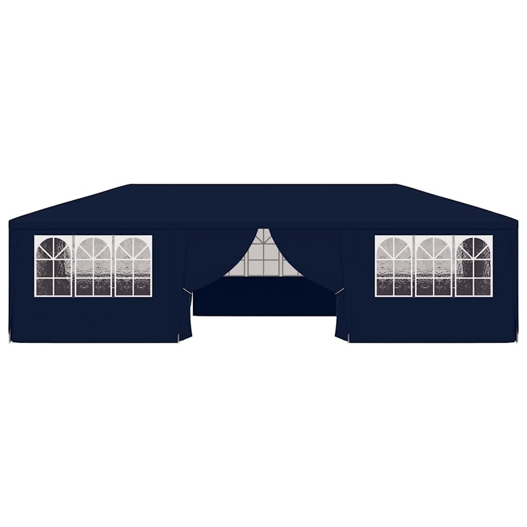 VidaXL Partytent met zijwanden professioneel 90 g/m² 4x9 m blauw