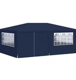 VidaXL Partytent met zijwanden professioneel 90 g/m² 4x6 m blauw