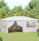 VidaXL Partytent met zijwanden professioneel 90 g/m² 4x6 m wit