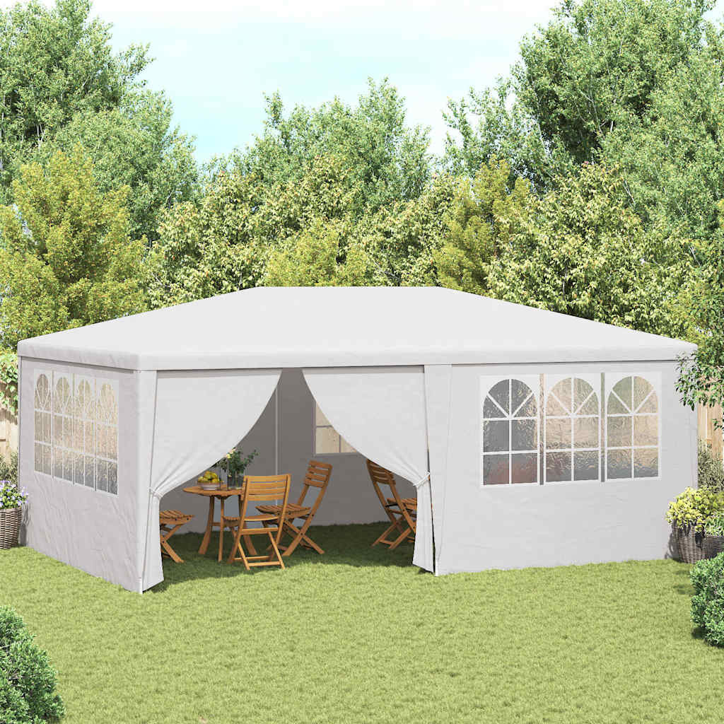 VidaXL Partytent met zijwanden professioneel 90 g/m² 4x6 m wit
