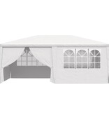 VidaXL Partytent met zijwanden professioneel 90 g/m² 4x6 m wit