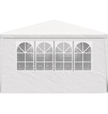 VidaXL Partytent met zijwanden professioneel 90 g/m² 4x6 m wit