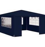 VidaXL Partytent met zijwanden professioneel 90 g/m² 4x4 m blauw