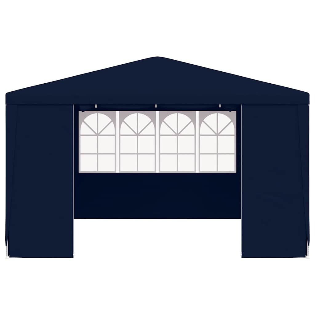 VidaXL Partytent met zijwanden professioneel 90 g/m² 4x4 m blauw